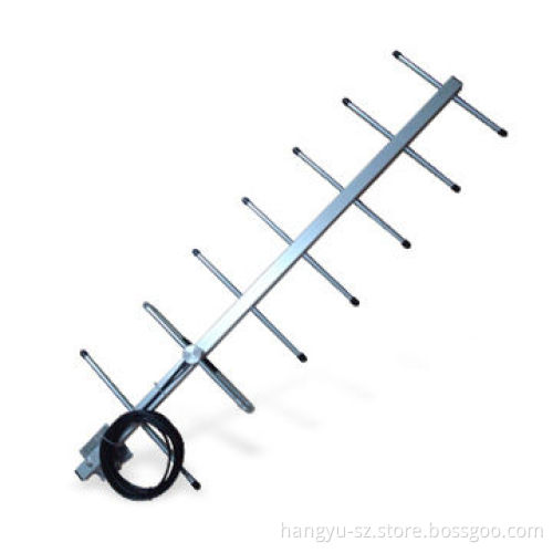13dBi, 420 to 450MHz Yagi Antenna with TNC Connector, Measures 1030 x 755 x 45mm